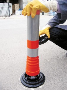 FP Flexipfosten® mit Fuß zum Aufkleben