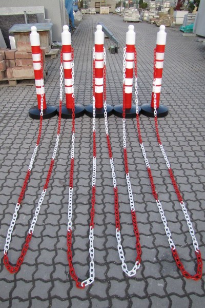 Kettenpfosten-Set MegaMAX (5 Pfosten)