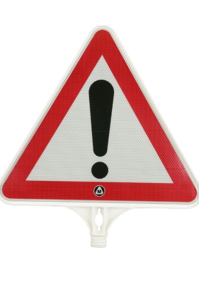 Schild Achtung, Ø 380 mm