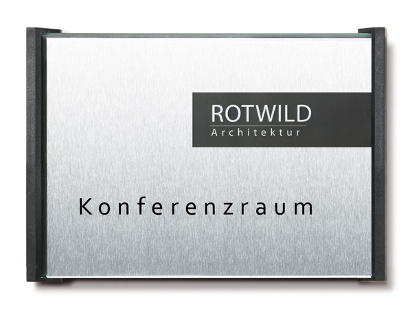 BOX Türschild, anthrazit