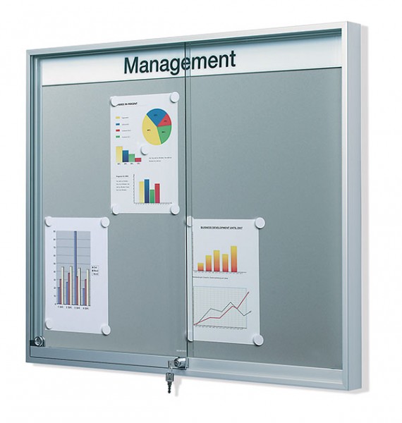 Schiebetür-Schaukasten SN und SR