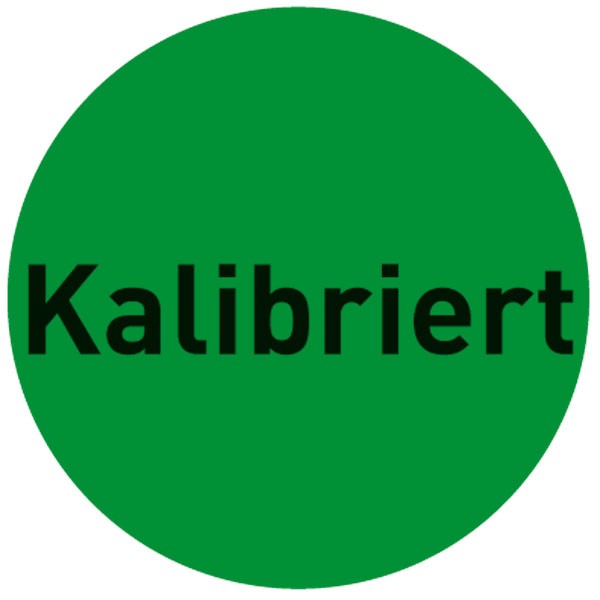 Papieretiketten zur Qualitätssicherung, auf Rolle