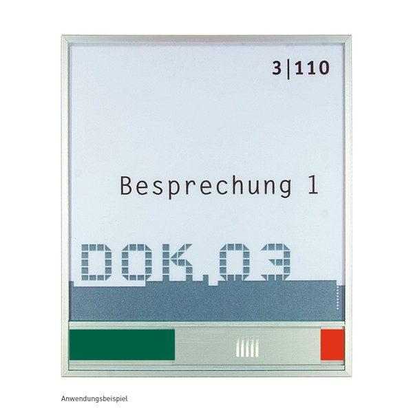 NEW AGE Türschild mit Frei/Besetzt-Anzeige