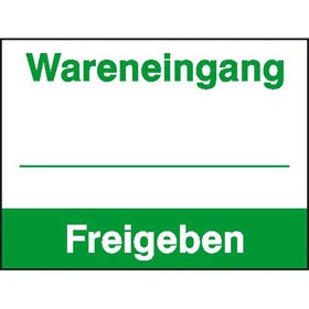 Qualitätskennzeichnungs-Etiketten auf Rolle