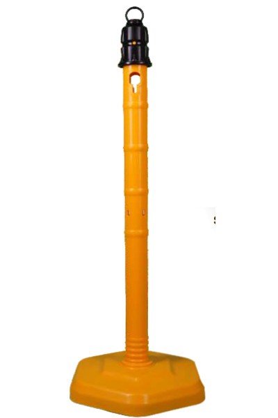 Kettenpfosten-Set MultiMax (4 Pfosten, ohne Streifen)