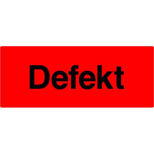 Etiketten zur Qualitätssicherung