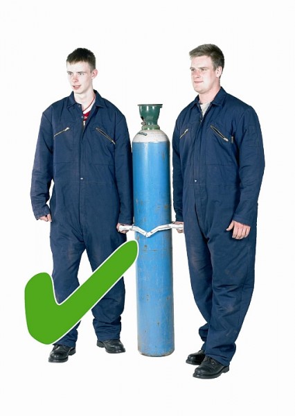 Richtiges transportieren von Gasflaschen mit dem Gasflaschengreifer GasGrab