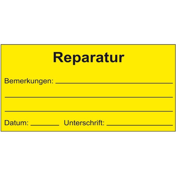 QS-Etiketten für Bemerkungen auf Rolle