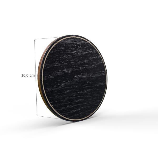 Tello® Wood Holzschild rund mit Piktogramm