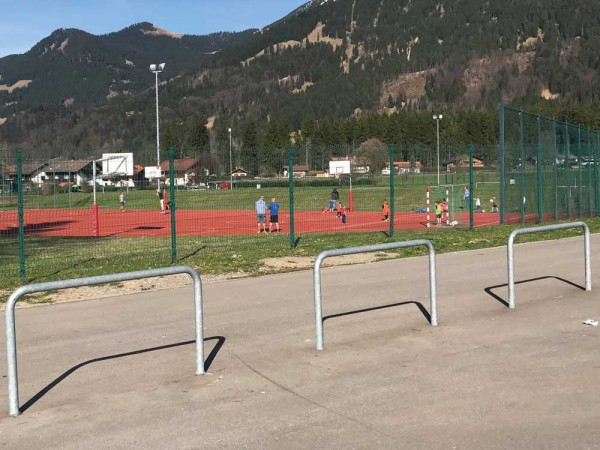 Rohrbügel aus Stahlrohr Ø 48 x 2,5 mm, OHNE Querholm