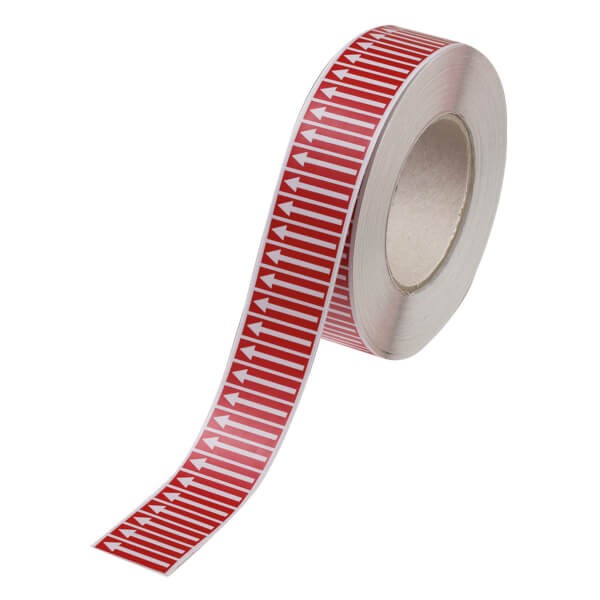 Fließrichtungspfeilbänder