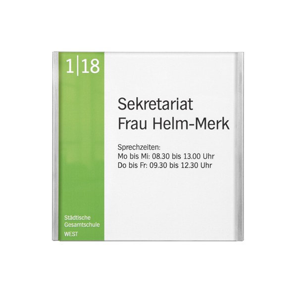 LITE Secure Türschild