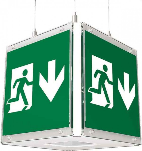 Rettungszeichenwürfel B-Safety CUBE-LUX LED