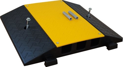 2 Stück Kabelbrücke 490 x 600 mm, gelb-schwarz