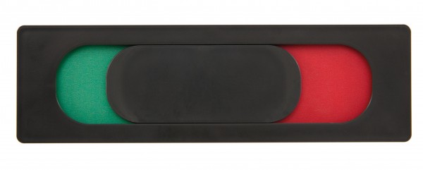 Frei-/Besetzt-Anzeige aus Kunststoff