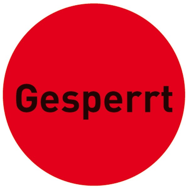 Papieretiketten zur Qualitätssicherung, auf Rolle