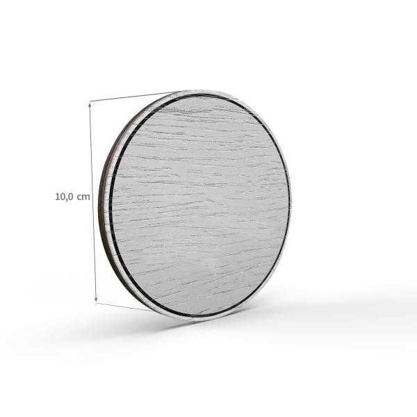 Tello® Wood Holzschild rund mit Piktogramm