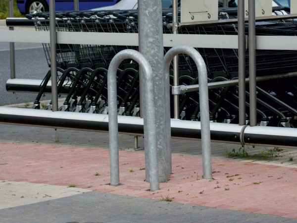 Universalbügel aus Stahlrohr zum Einbetonieren