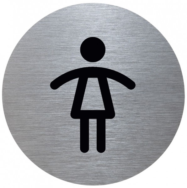 Tello® Türschild rund mit Piktogramm