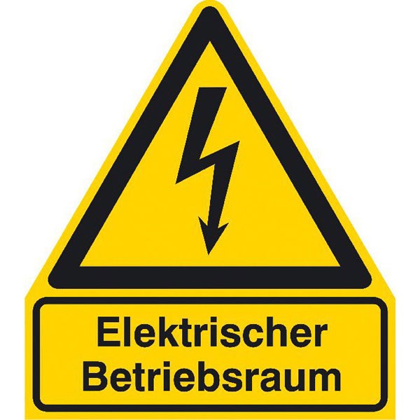 Protect Kombischild Elektrischer Betriebsraum