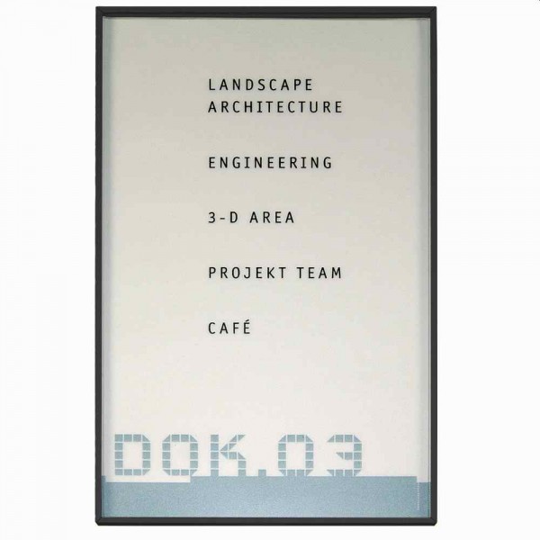 NEW AGE black edition Türschilder