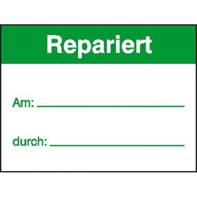 Qualitätskennzeichnungs-Etiketten auf Rolle