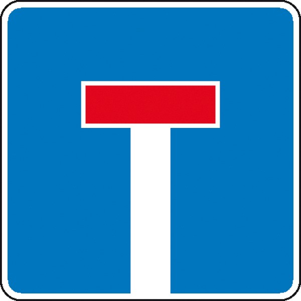 Verkehrszeichen - StVO Sackgasse