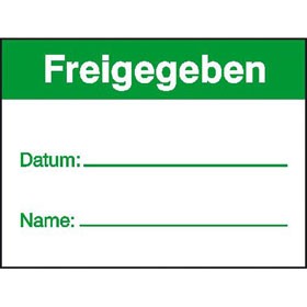 Qualitätskennzeichnungs-Etiketten auf Rolle