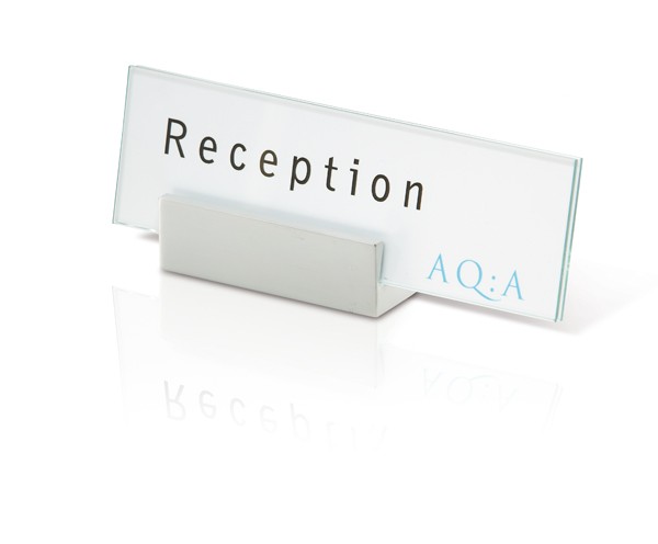 CLEAR Tischaufsteller