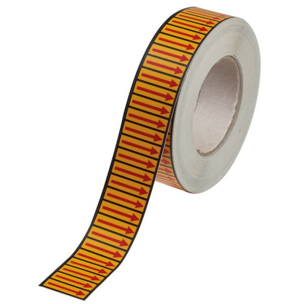 Fließrichtungspfeilbänder