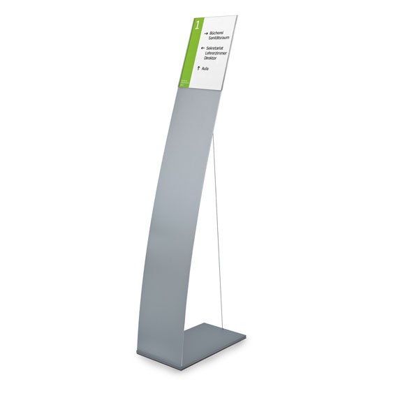 LITE Secure Bodenaufsteller mit Infotafel