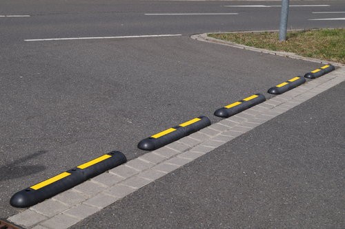 Leitschwelle "Gummi" 1000 x 150 x 60 mm