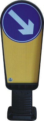 Verkehrsinselbake (Höhe 1000 mm)
