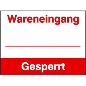 Qualitätskennzeichnungs-Etiketten auf Bogen