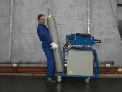 Gasflaschengreifer Typ Hero-Grip