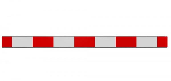 Absperrschranke 100 mm hoch für Bau-Schrankenzaun
