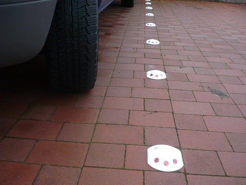 Markierungsnagel weiss 120 x 140 x 25 mm