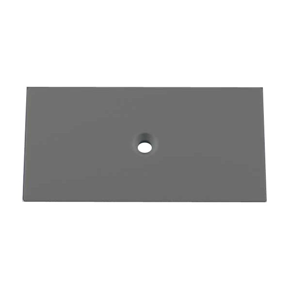 RK-Schraubschild Rohrleitungskennzeichnung glatt, zur Selbstbeschriftung