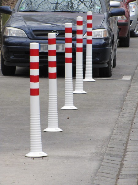 FP Flexipfosten® weiß/rot