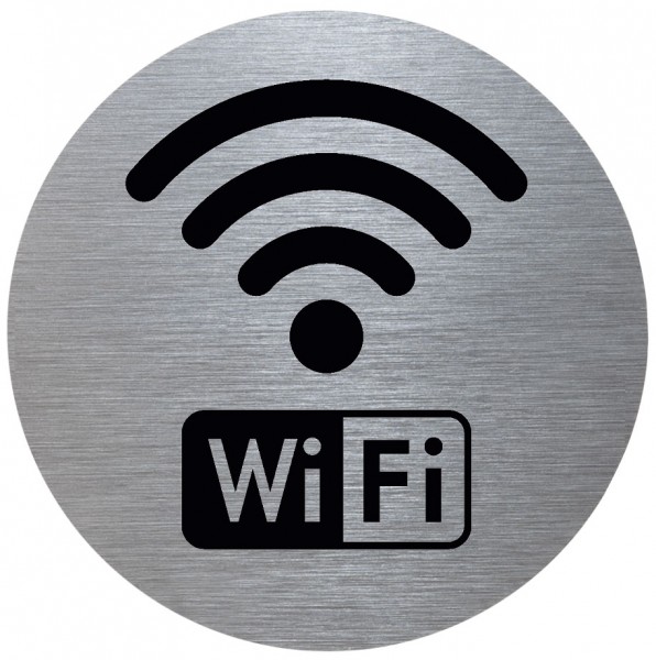 Tello® Türschild rund mit Piktogramm