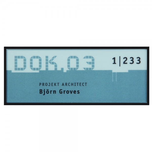 NEW AGE black edition Türschilder