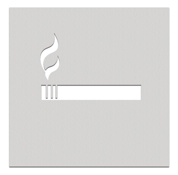 PHOS Türschilder mit ausgelaserten Piktogrammen