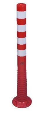 FP Flexipfosten® rot/weiß