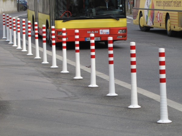 FP Flexipfosten® weiß/rot