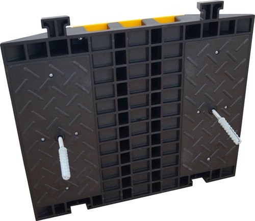 2 Stück Kabelbrücke 490 x 600 mm, gelb-schwarz